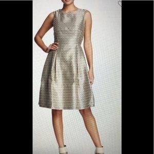 COPY - Max Studio sleeveless brocade dress. Size 2.
